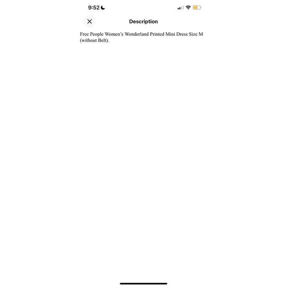 Free People - Women's Wonderland Printed Mini Dress size XS - Picture 6 of 10